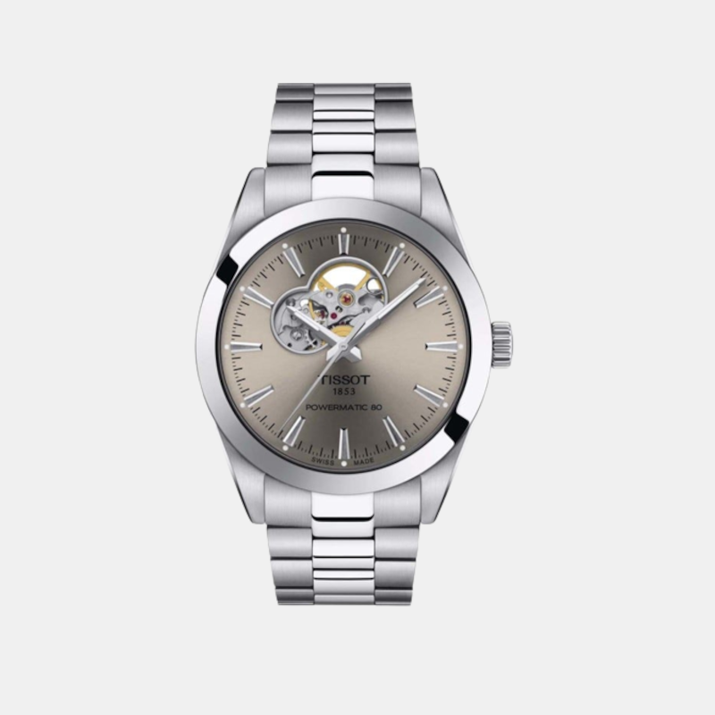 Tissot Round Rhodium Analog watch