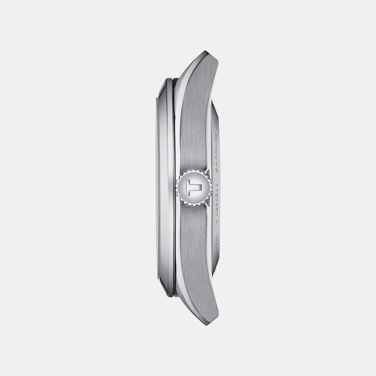 Gentleman Men Quartz Silver Dial Analog Leather Watch T1274071603101