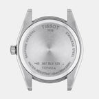 Tissot Gentleman Men Quartz Blue Dial Analog Leather Watch T1274101604101