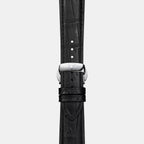 Tissot Gentleman Men Quartz Blue Dial Analog Leather Watch T1274101604101