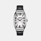 Heritage Porto Men Quartz Silver Dial Analog Leather Watch T1285091603200