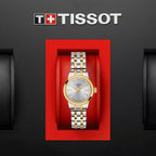 Classic Women Quartz Silver Dial Analog Stainless Steel Watch T1292102203100