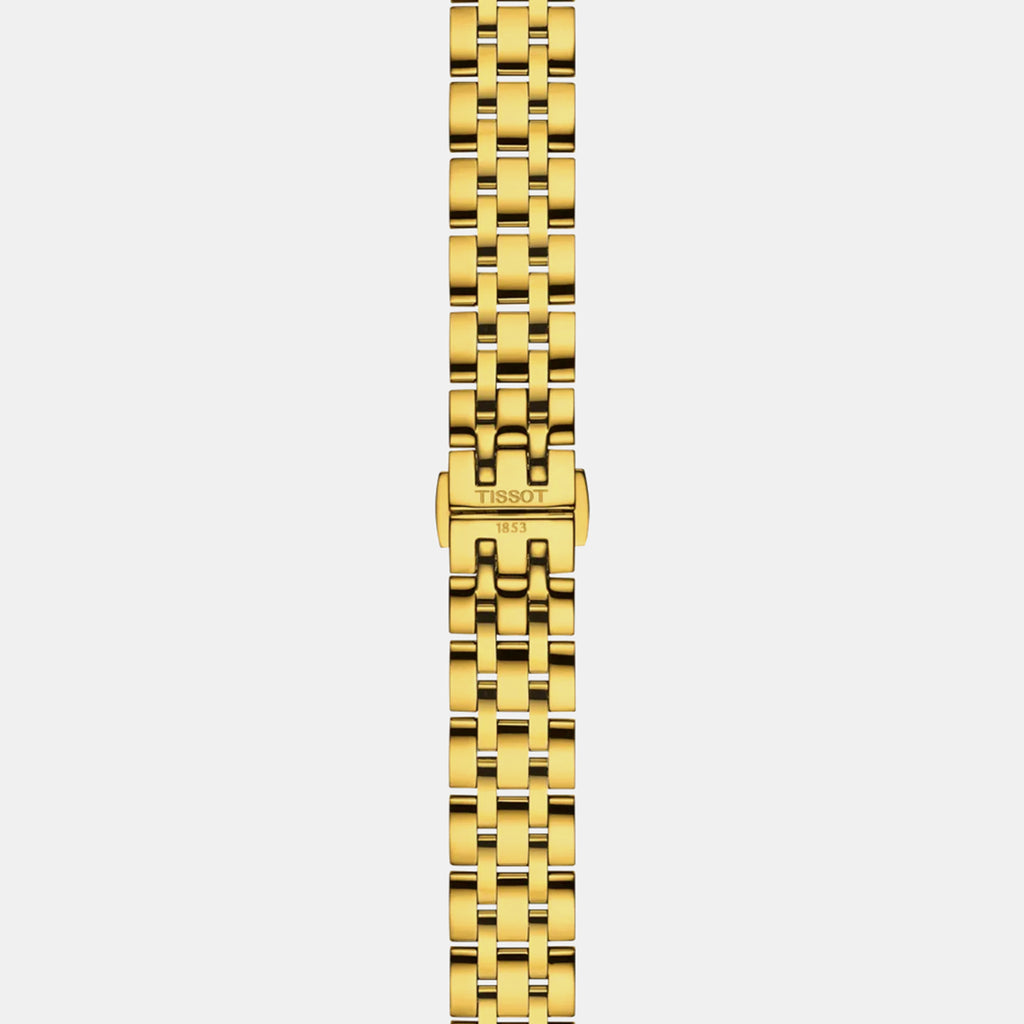 Classic Dream Women Quartz Ivory Dial Analog Stainless Steel Watch T1292103326300