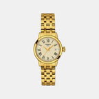 Classic Dream Women Quartz Ivory Dial Analog Stainless Steel Watch T1292103326300