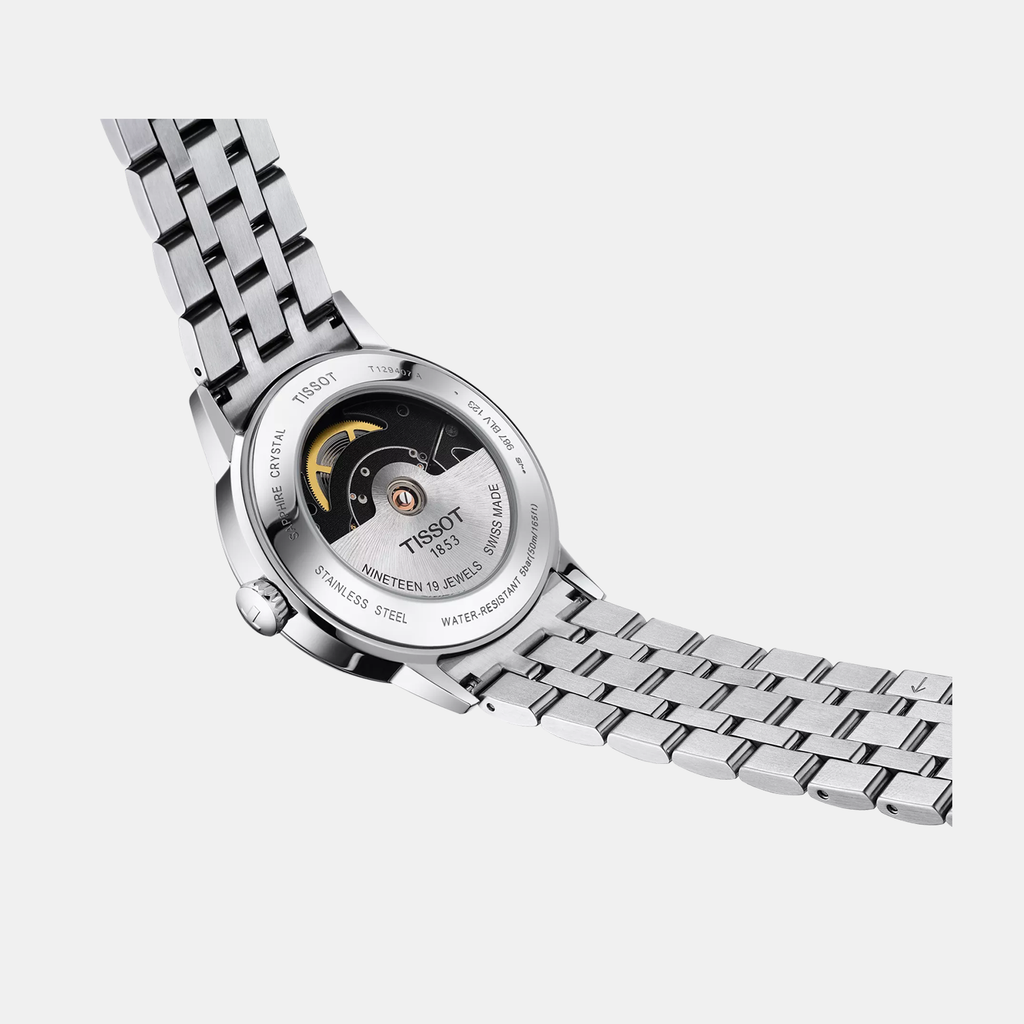 Tissot Men Round Silver watch