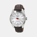 PRS 516 Men Automatic White Dial Analog Leather Watch T1314301603200