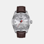 PRS 516 Men Automatic White Dial Analog Leather Watch T1314301603200