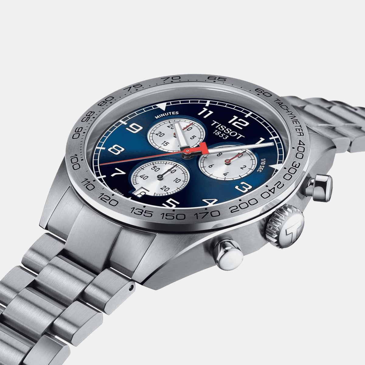PRS 516 Men Quartz Blue Dial Chronograph Stainless Steel Watch T1316171104200
