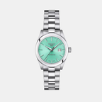 Tissot Round Light Green Analog watch