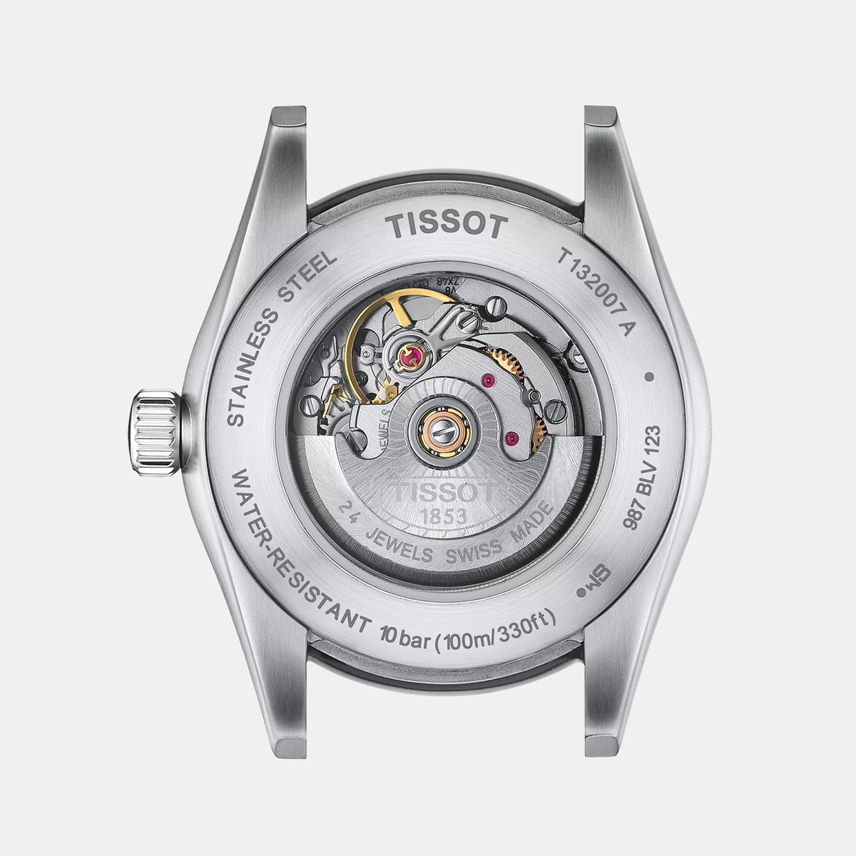 Tissot Women Round Light Green watch