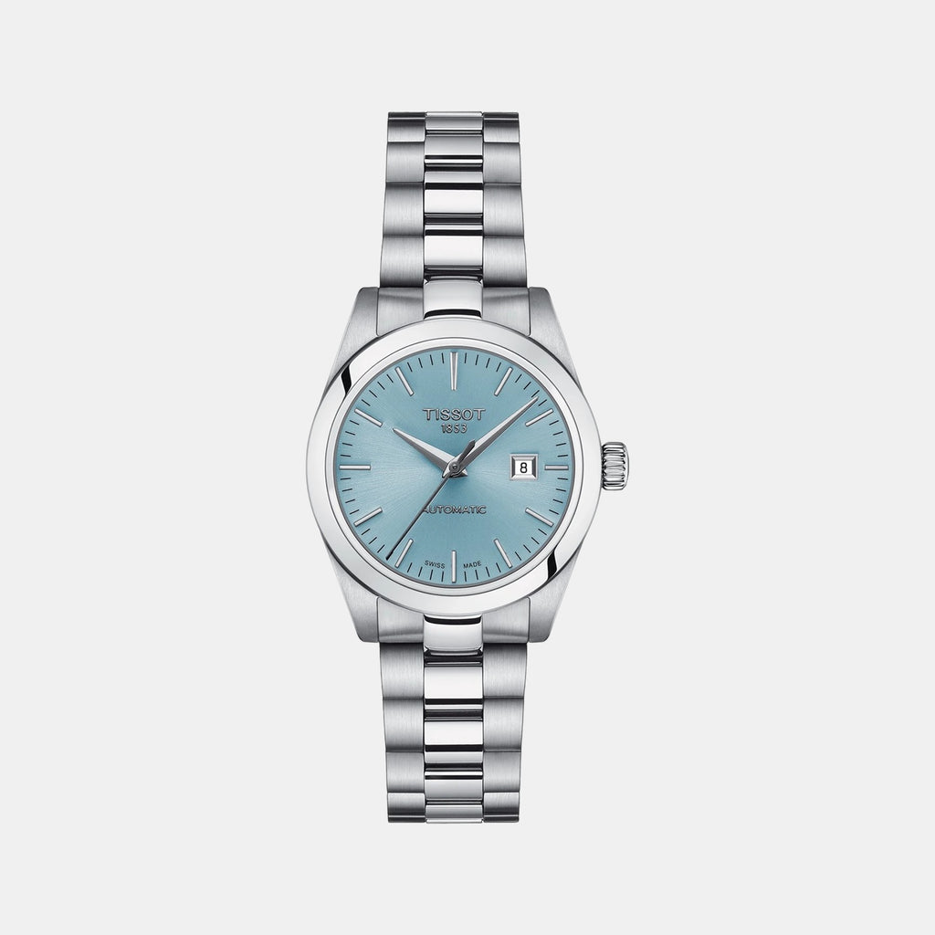 T-My Lady Women Automatic Blue Dial Analog Stainless Steel Watch T1320071135100