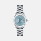 T-My Lady Women Automatic Blue Dial Analog Stainless Steel Watch T1320071135100