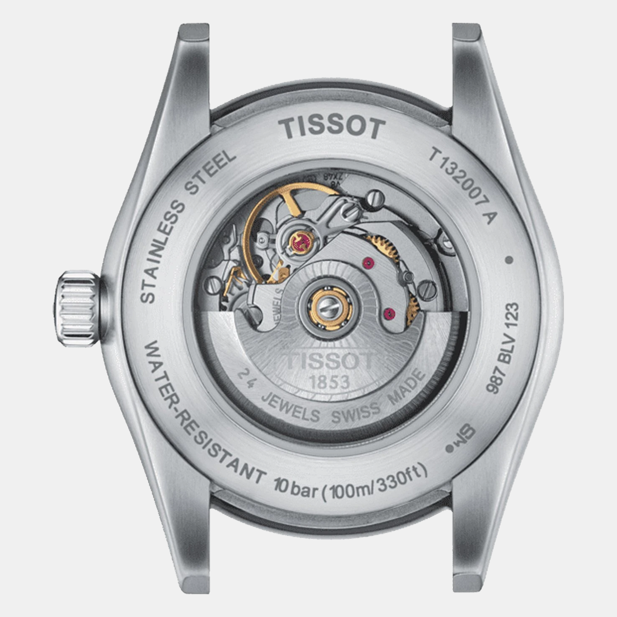 Tissot Women Round Ice Blue watch