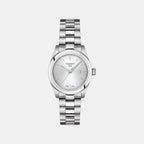 T-My Lady Women Quartz Silver Dial Analog Stainless Steel Watch T1320101103100