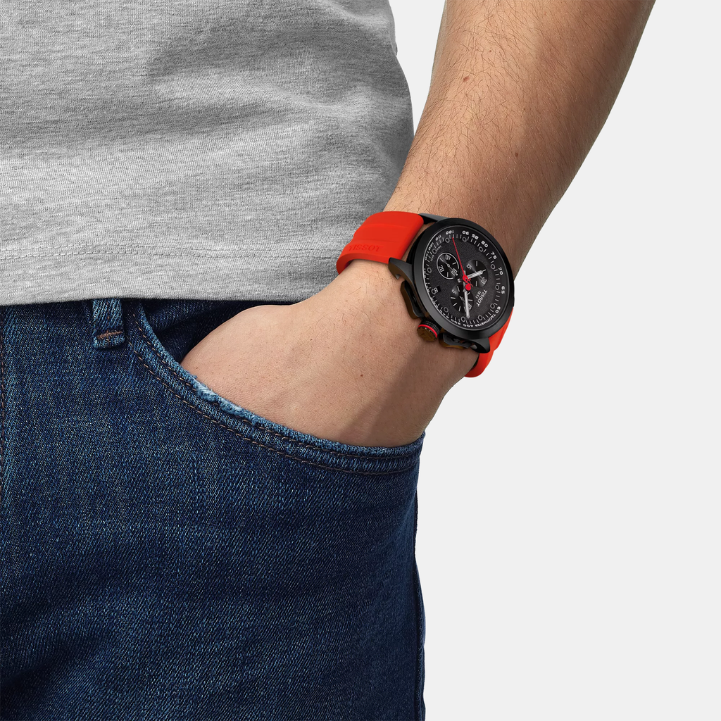 Tissot Round Quartz Chronograph Men watch