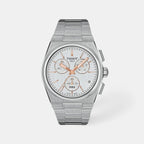 Prx Men Quartz Silver Dial Chronograph Stainless Steel Watch T1374171103100
