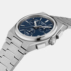 Prx Men Quartz Blue Dial Chronograph Stainless Steel Watch T1374171104100