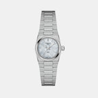 Tissot Round White Mother Of Pearl Analog watch