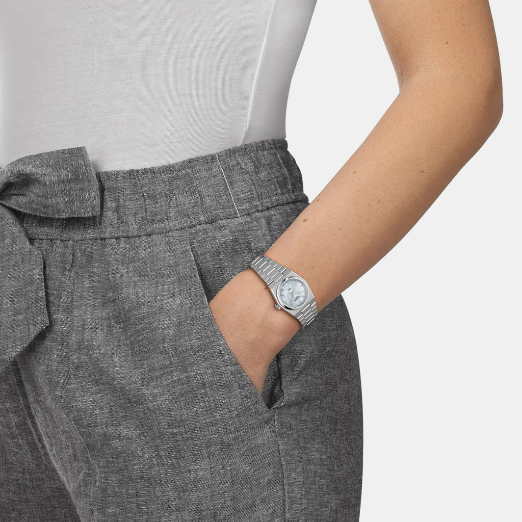 Tissot Stainless Steel White Mother Of Pearl watch