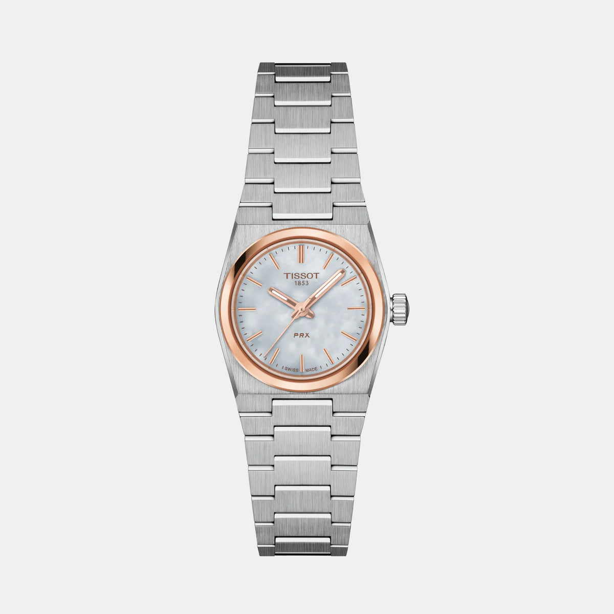 PRX Women Quartz Mother Of Pearl Dial Analog Stainless Steel Watch T1370102111100