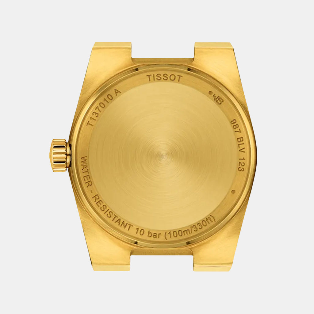 PRX Women Quartz Champagne Dial Analog Steel Watch T1370103302100