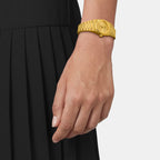 PRX Women Quartz Champagne Dial Analog Steel Watch T1370103302100