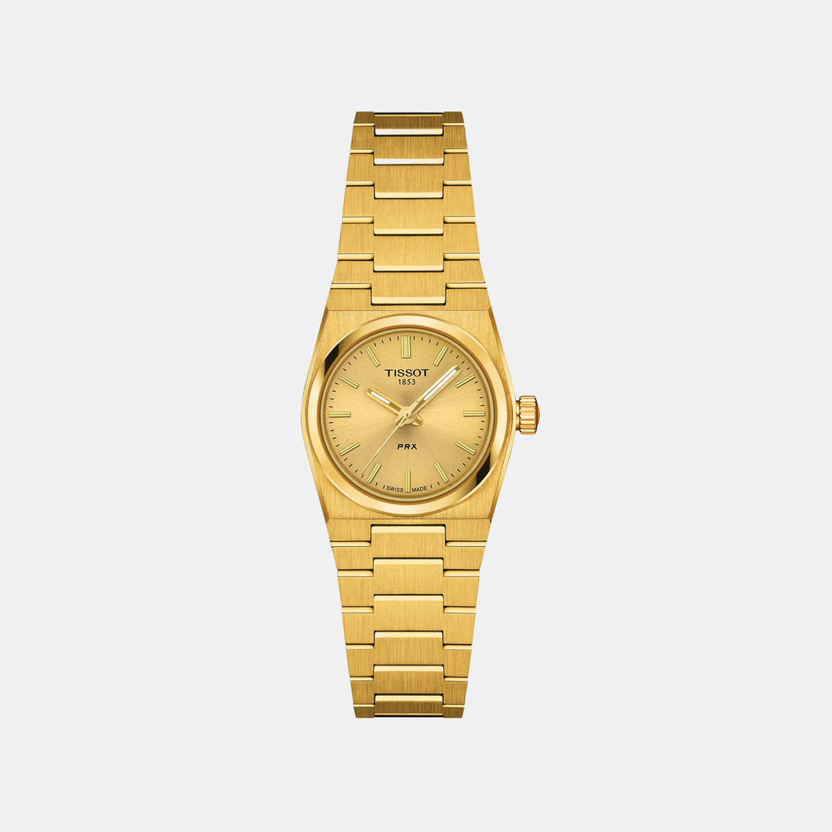 PRX Women Quartz Champagne Dial Analog Stainless Steel Watch T1370103302100