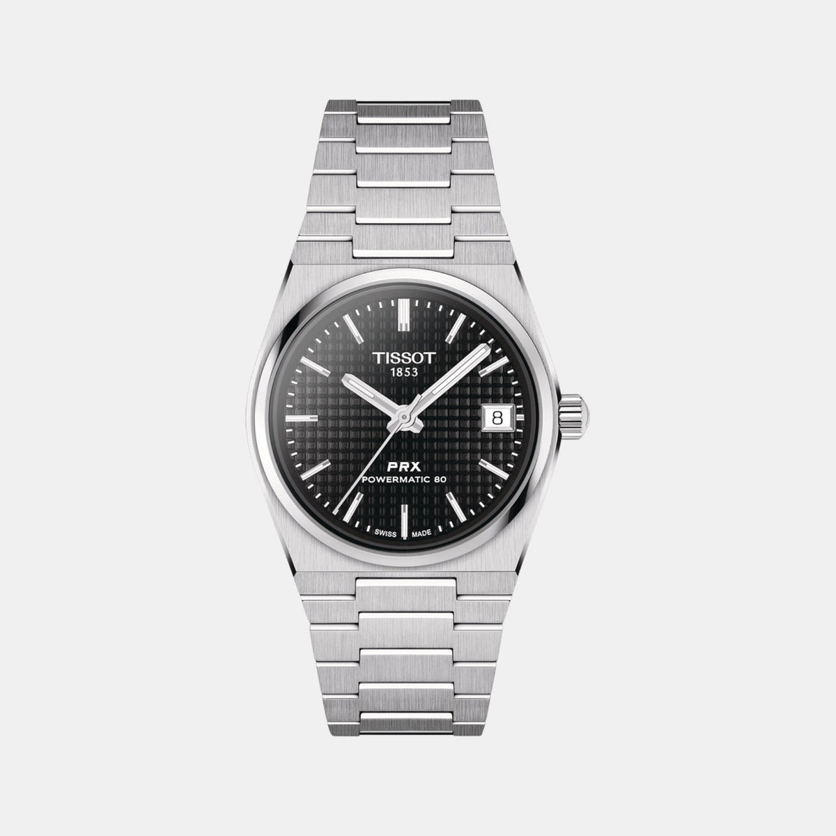 PRX Unisex Automatic Black Dial Analog Stainless Steel Watch T1372071105100