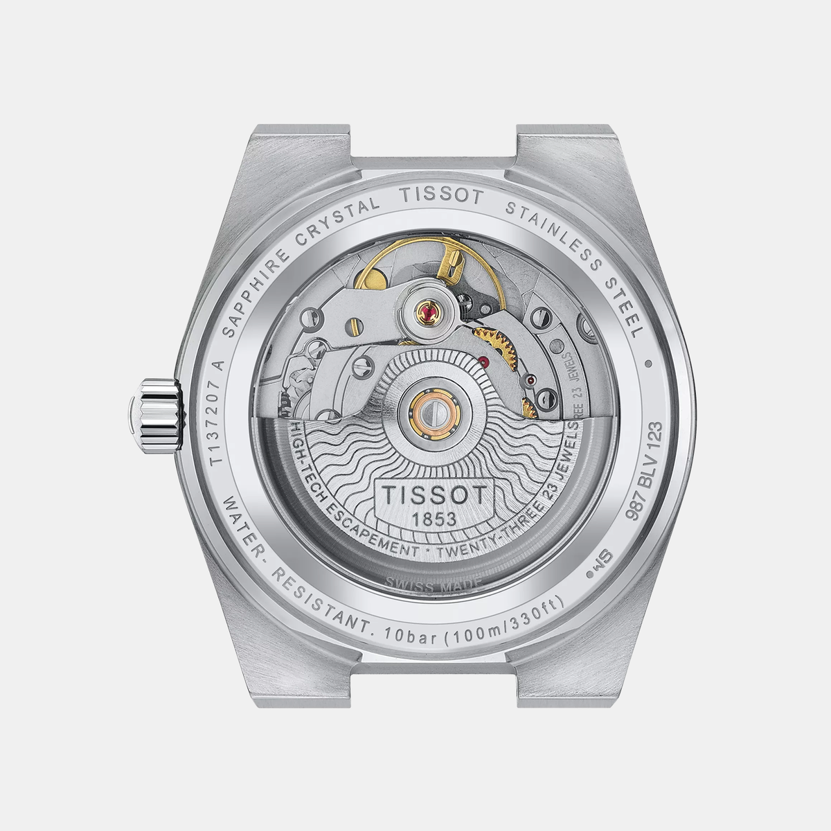 Tissot Unisex Tonneau Light Green watch