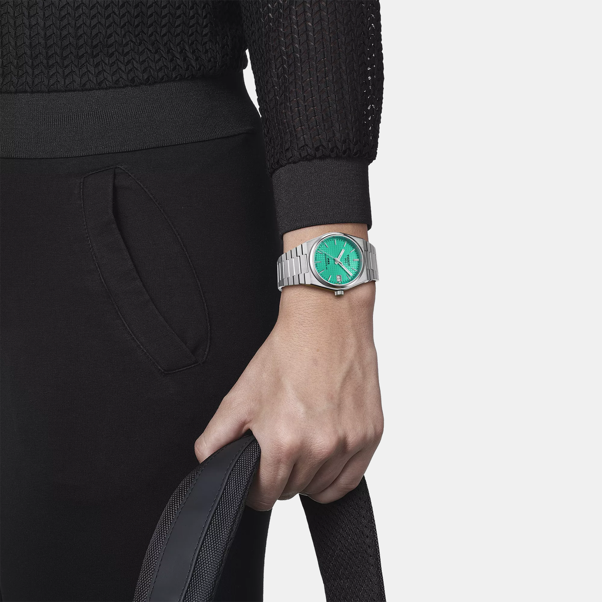 Tissot Stainless Steel Light Green watch