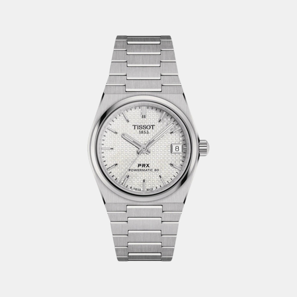 PRX Unisex Automatic White Mother Of Pearl Dial Analog Stainless Steel Watch T1372071111100