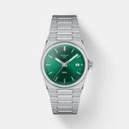 PRX Women Quartz Green Dial Analog Stainless Steel Watch T1372101108100