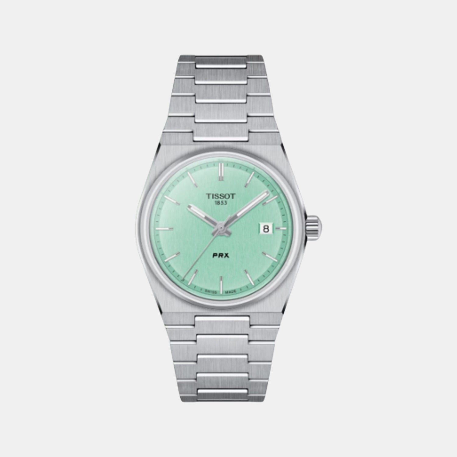 PRX Women Quartz Light Green Dial Analog Stainless Steel Watch T1372101109100