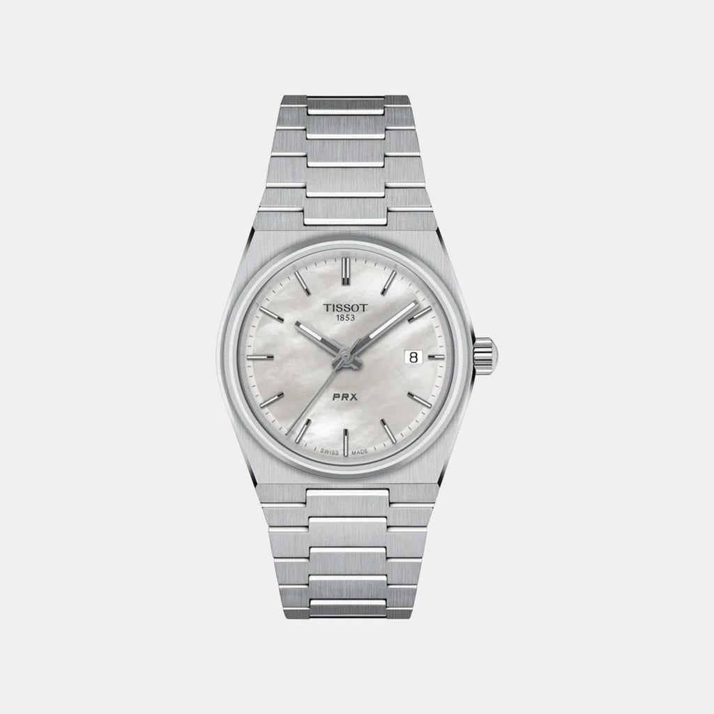 PRX Women Quartz Mother Of Pearl Dial Analog Stainless Steel Watch T1372101111100