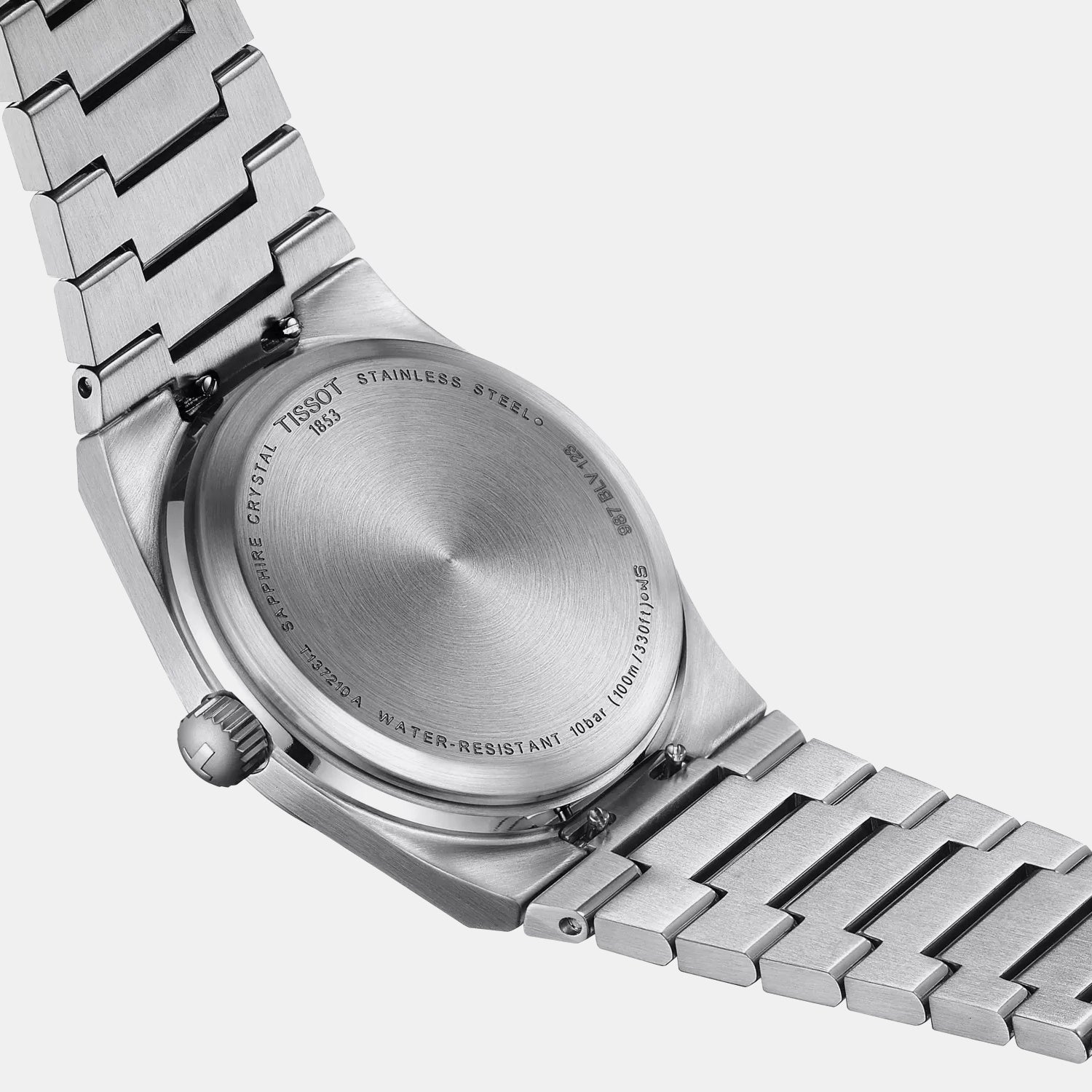 PRX Unisex Quartz Light Blue Dial Analog Stainless Steel Watch T1372101135100