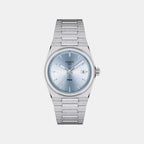 PRX Unisex Quartz Blue Dial Analog Stainless Steel Watch T1372101135100