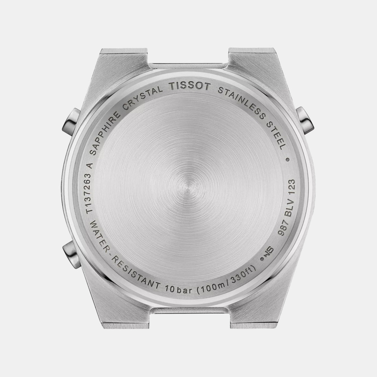 PRX Unisex Quartz Silver Dial Digital Stainless Steel Watch T1372631103000