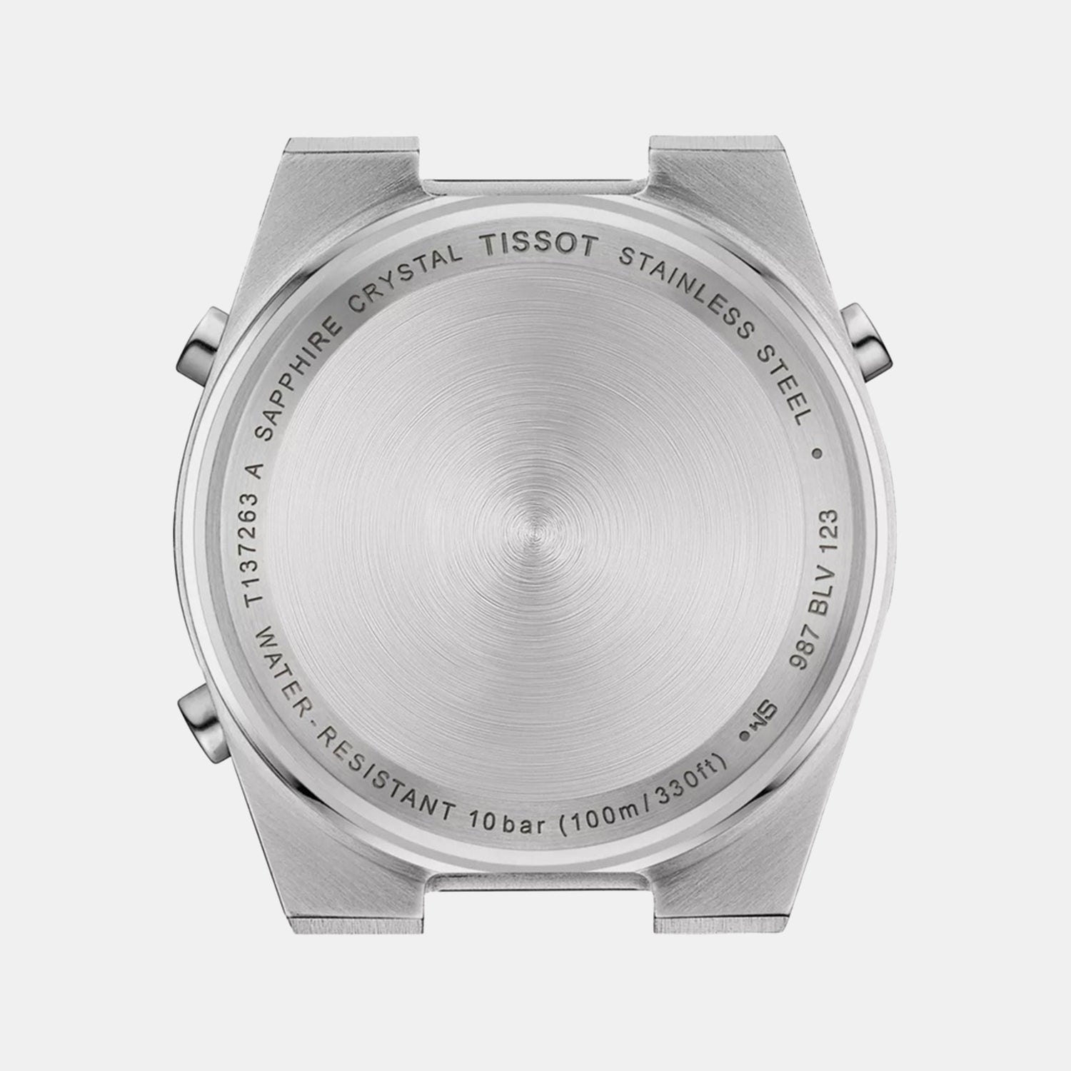 PRX Unisex Quartz Silver Dial Digital Stainless Steel Watch T1372631103000