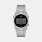 Male Black Digital Stainless Steel Watch T1372631105000