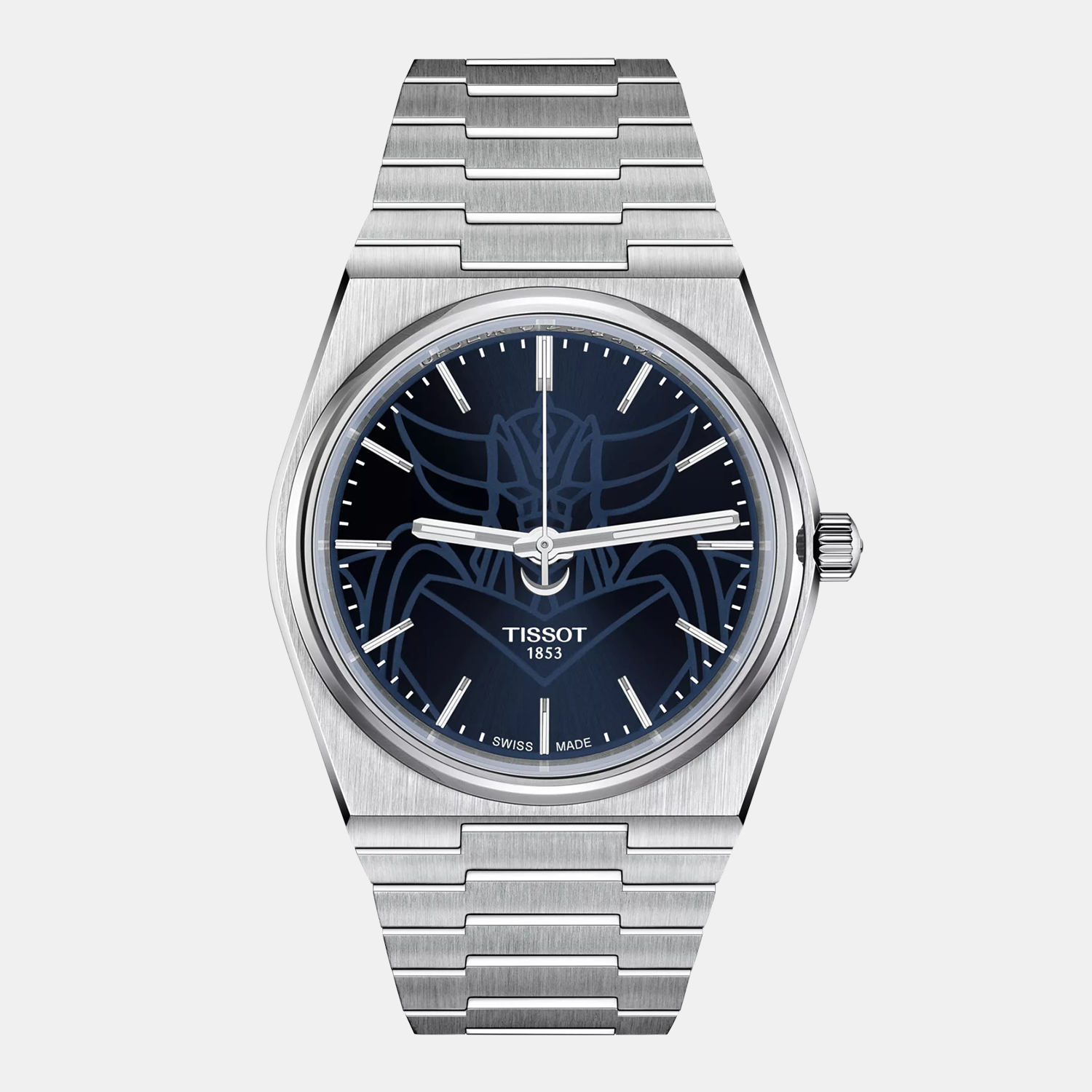 Tissot Tonneau Blue Analog watch