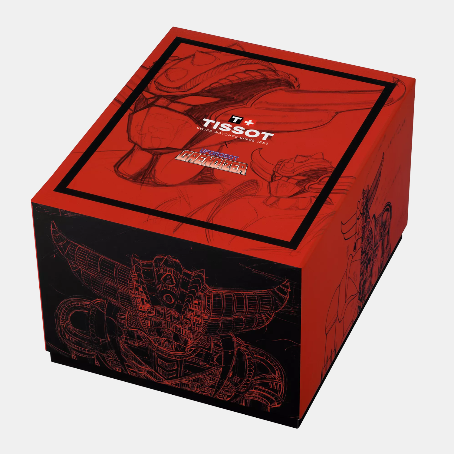 PRX UFO Robot Grendizer Men Automatic Blue Dial Analog Stainless Steel Watch T1374071104102