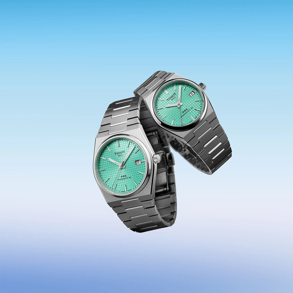Tissot Stainless Steel Light Green watch