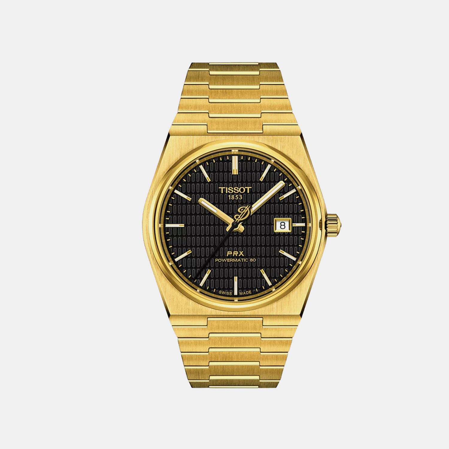 PRX Powermatic 80 Damian Lillard Special Collections Men Automatic Black Dial Analog Stainless Steel Watch T1374073305100