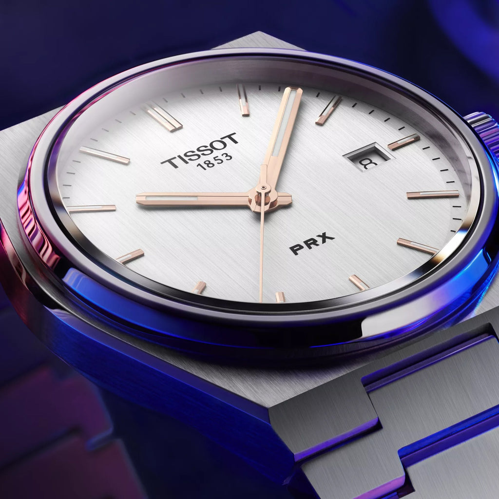 PRX Men Quartz Silver Dial Analog Stainless Steel Watch T1374101103100