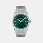 PRX Men Quartz Green Dial Analog Stainless Steel Watch T1374101109100