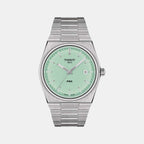 PRX Men Quartz Light Green Dial Analog Stainless Steel Watch T1374101109101