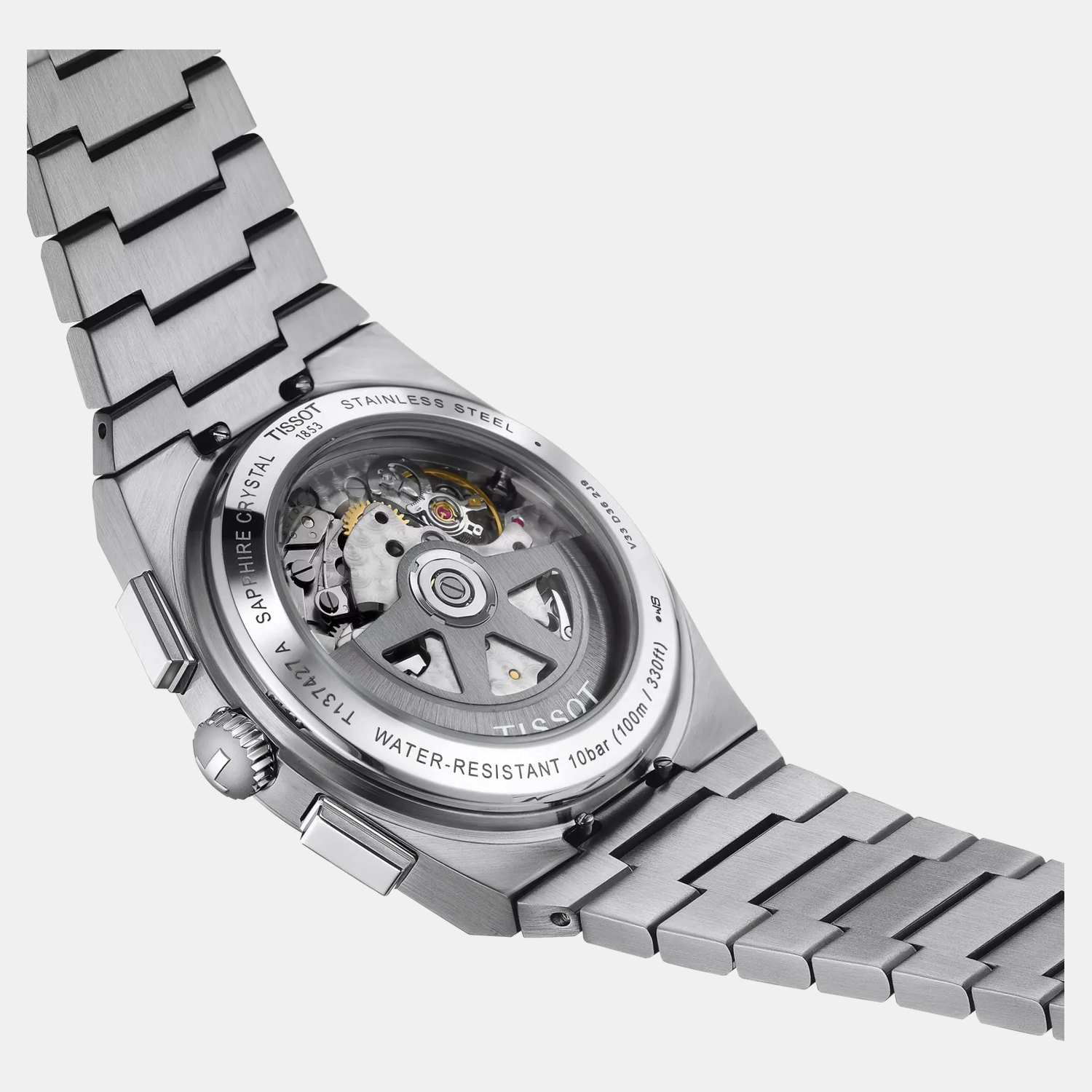 Prx Men Automatic White Dial Chronograph Stainless Steel Watch T1374271101101