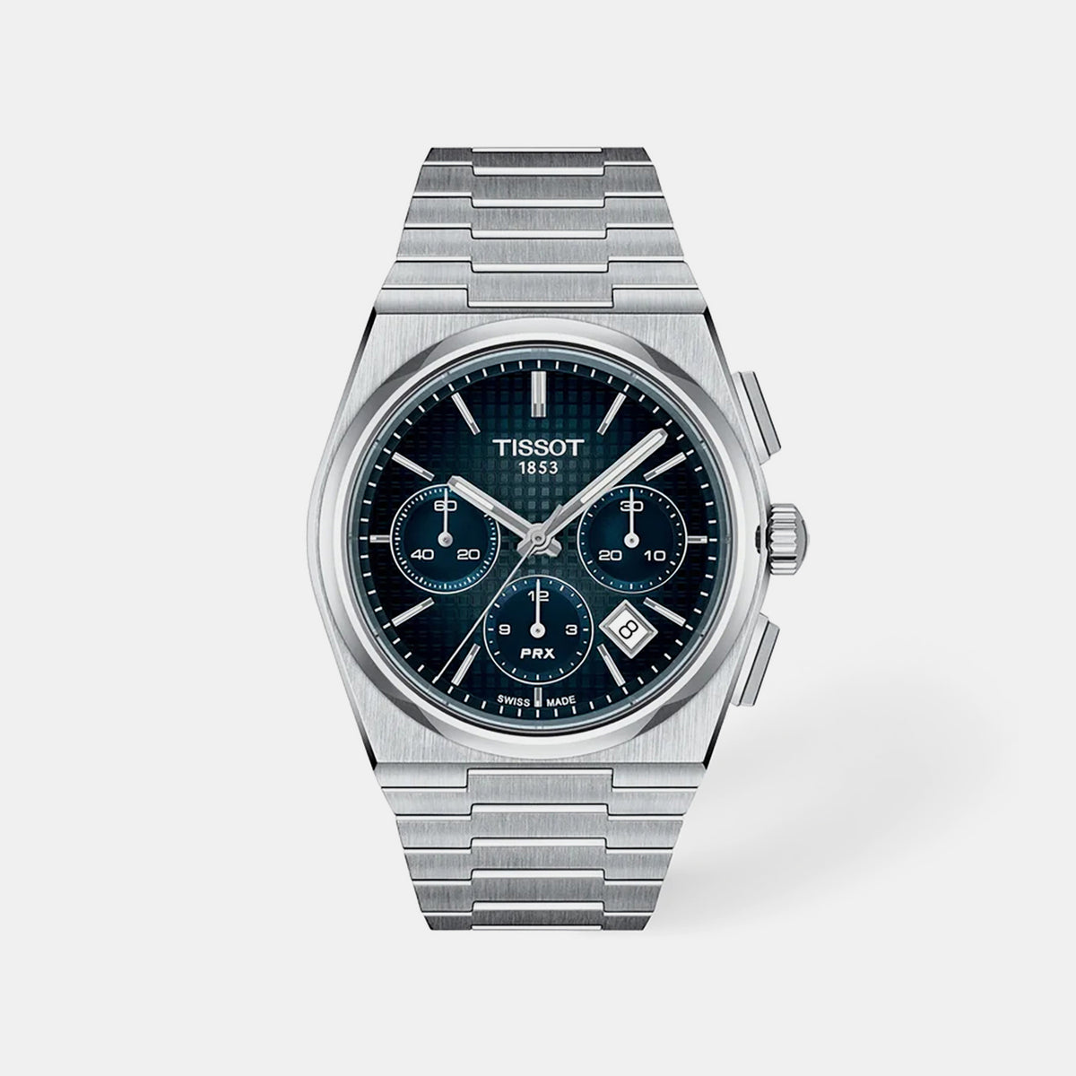 Prx Men Automatic Blue Dial Chronograph Stainless Steel Watch T1374271104101