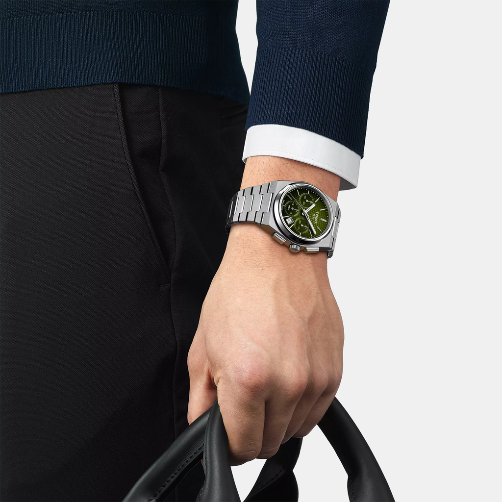 Tissot Stainless Steel Green watch
