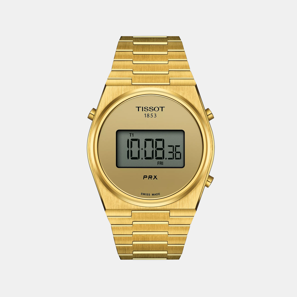 Tissot Tonneau Gold Analog-Digital watch